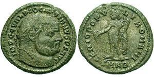 1 Follis 羅馬帝國 青铜 Diocletian (244-311)