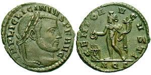 1 Follis 羅馬帝國 青铜 Licinius I (265-324)