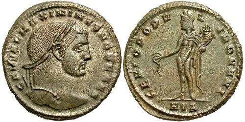 1 Follis 羅馬帝國 青铜 Maximinus II (270 - 313)