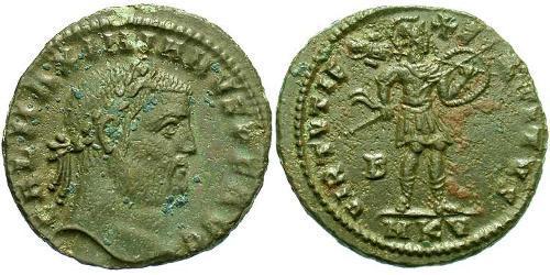 1 Follis 羅馬帝國 青铜 伽列里乌斯