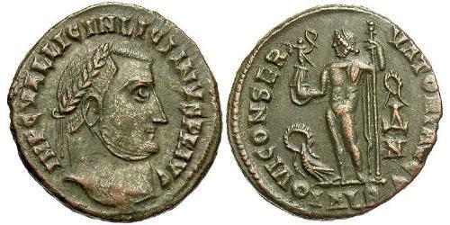 1 Follis 羅馬帝國 青铜 Licinius I (265-324)