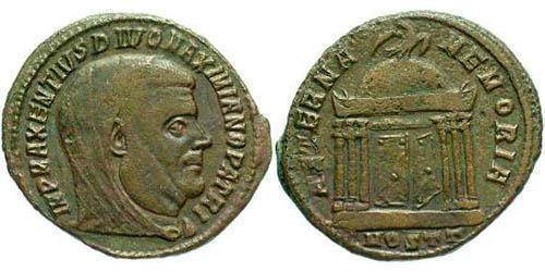 1 Follis 羅馬帝國 青铜 Maximianus (250-310)
