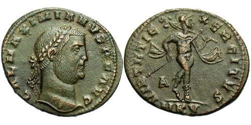 1 Follis 羅馬帝國 青铜 伽列里乌斯
