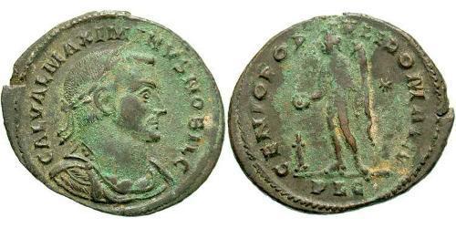 1 Follis 羅馬帝國 青铜 Maximinus II (270 - 313)
