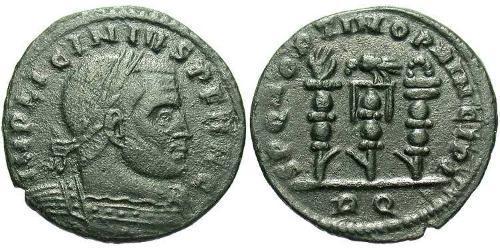 1 Follis 羅馬帝國 青铜 Licinius I (265-324)