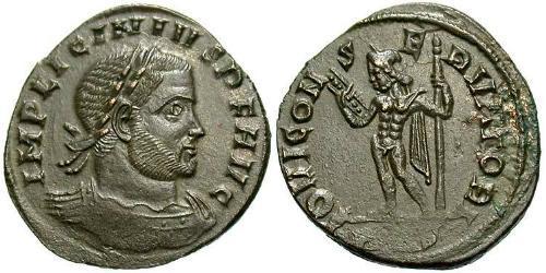 1 Follis 羅馬帝國 青铜 Licinius I (265-324)