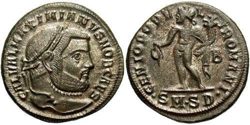 1 Follis 羅馬帝國 青铜 伽列里乌斯