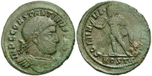 1 Follis 羅馬帝國 青铜 君士坦丁大帝