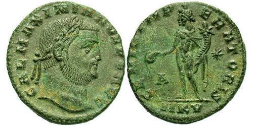1 Follis 羅馬帝國 青铜 伽列里乌斯