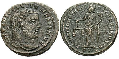 1 Follis 羅馬帝國 青铜 Diocletian (244-311)