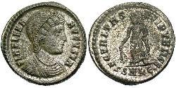 1 Follis / 1 AE3 Empire romain (27BC-395) Bronze Flavia Giulia Elena (250 -330)