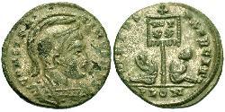 1 Follis / 1 AE3 Empire romain (27BC-395) Bronze Constantin I (272 - 337)