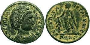 1 Follis / 1 AE3 Empire romain (27BC-395) Bronze Flavia Giulia Elena (250 -330)