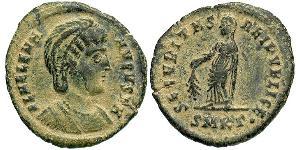 1 Follis / 1 AE3 Empire romain (27BC-395) Bronze Flavia Giulia Elena (250 -330)