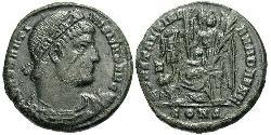 1 Follis / 1 AE3 Roman Empire (27BC-395) Bronze Constantine I (272 - 337)