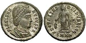 1 Follis / 1 AE3 Roman Empire (27BC-395) Bronze Helena Augusta (250 -330)