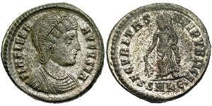 1 Follis / 1 AE3 Römische Kaiserzeit (27BC-395) Bronze Flavia Iulia Helena (250 -330)