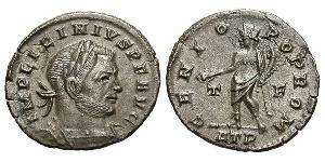 1 Follis / 1 AE3 Römische Kaiserzeit (27BC-395) Bronze Licinius I (265-324)