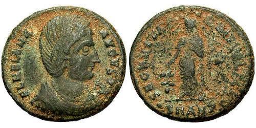 1 Follis / 1 AE3 Römische Kaiserzeit (27BC-395) Bronze Flavia Iulia Helena (250 -330)