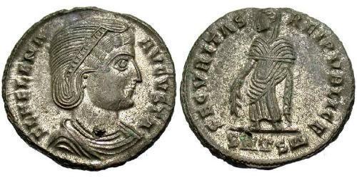 1 Follis / 1 AE3 Römische Kaiserzeit (27BC-395) Bronze Flavia Iulia Helena (250 -330)