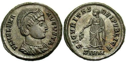 1 Follis / 1 AE3 羅馬帝國 青铜 Helena Augusta (250 -330)