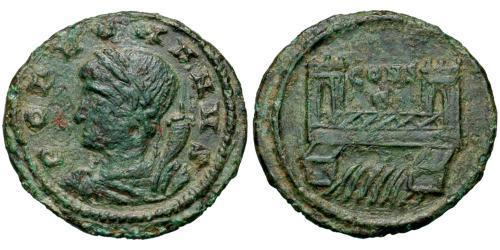 1 Follis / 1 AE4 Imperio romano (27BC-395) Bronce 