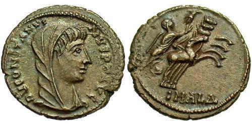 1 Follis / 1 AE4 Imperio romano (27BC-395) Bronce Constantino I (272 - 337)