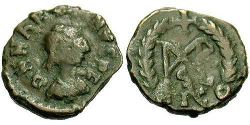 1 Follis / 1 AE4 Empire byzantin (330-1453) Bronze Marcien (392-457)