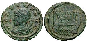 1 Follis / 1 AE4 Impero romano (27BC-395) Bronzo 