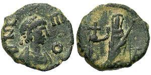 1 Follis / 1 AE4 拜占庭帝国 青铜 利奥一世 (拜占庭)