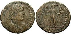 1 Follis /  AE1 Roman Empire (27BC-395) Bronze Valentinian I  (321-375)
