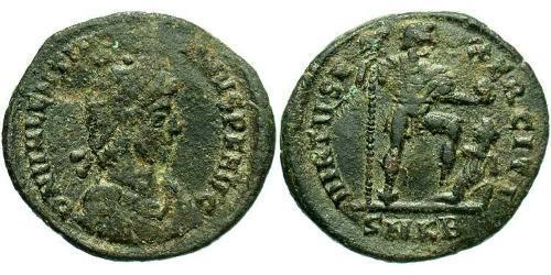 1 Follis /  AE2 Roman Empire (27BC-395) Bronze Valentinian II (371-392)