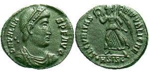 1 Follis /  AE3 Imperio bizantino (330-1453) Bronce Valente (328-378)