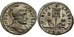 1 Follis /  AE3 Imperio romano (27BC-395) Bronce Licinio I (265-324)