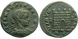 1 Follis /  AE3 Imperio romano (27BC-395) Bronce Licinius II (315-326)