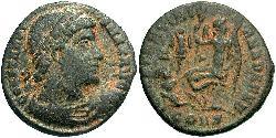 1 Follis /  AE3 Imperio romano (27BC-395) Bronce Constantino I (272 - 337)