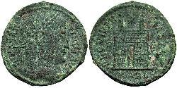 1 Follis /  AE3 Imperio romano (27BC-395) Bronce Constantino I (272 - 337)