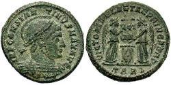 1 Follis /  AE3 Imperio romano (27BC-395) Bronce Constantino I (272 - 337)