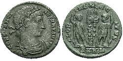 1 Follis /  AE3 Imperio romano (27BC-395) Bronce Constantino I (272 - 337)