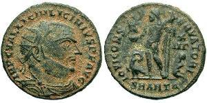 1 Follis /  AE3 Imperio romano (27BC-395) Bronce Licinio I (265-324)
