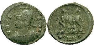 1 Follis /  AE3 Imperio romano (27BC-395) Bronce Constantino I (272 - 337)