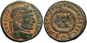 1 Follis /  AE3 Imperio romano (27BC-395) Bronce Constantino I (272 - 337)