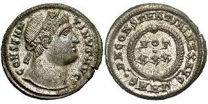 1 Follis /  AE3 Imperio romano (27BC-395) Bronce Constantino I (272 - 337)