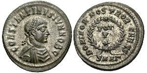 1 Follis /  AE3 Imperio romano (27BC-395) Bronce Constantino I (272 - 337)