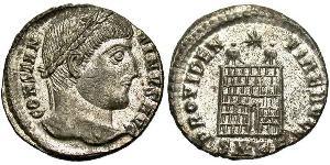 1 Follis /  AE3 Imperio romano (27BC-395) Bronce Constantino I (272 - 337)