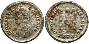 1 Follis /  AE3 Imperio romano (27BC-395) Bronce Constantino I (272 - 337)