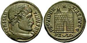 1 Follis /  AE3 Imperio romano (27BC-395) Bronce Constantino I (272 - 337)