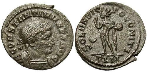 1 Follis /  AE3 Imperio romano (27BC-395) Bronce Constantino I (272 - 337)