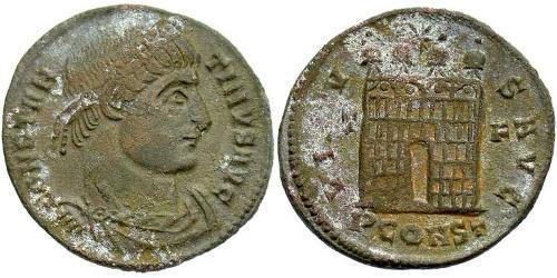1 Follis /  AE3 Imperio romano (27BC-395) Bronce Constantino I (272 - 337)