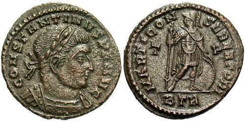 1 Follis /  AE3 Imperio romano (27BC-395) Bronce Constantino I (272 - 337)